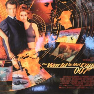 The World is Not Enough original vintage 1999 movie poster