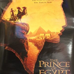 Prince of Eygypt original vintage 27x40 inch 1998 movie poster
