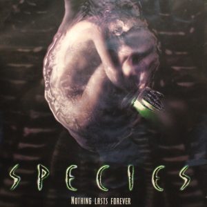 Species original vintage 27x40 inch 1995 rare movie poster