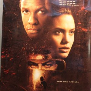 The Bone Collector original Vintage 27x40 inch 1999 movie poster