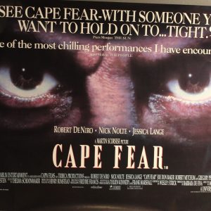 Cape Fear 30x40 inch vintage original movie poster