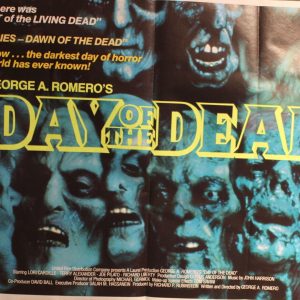 Day of the Dead original vintage movie poster 30x40 1985